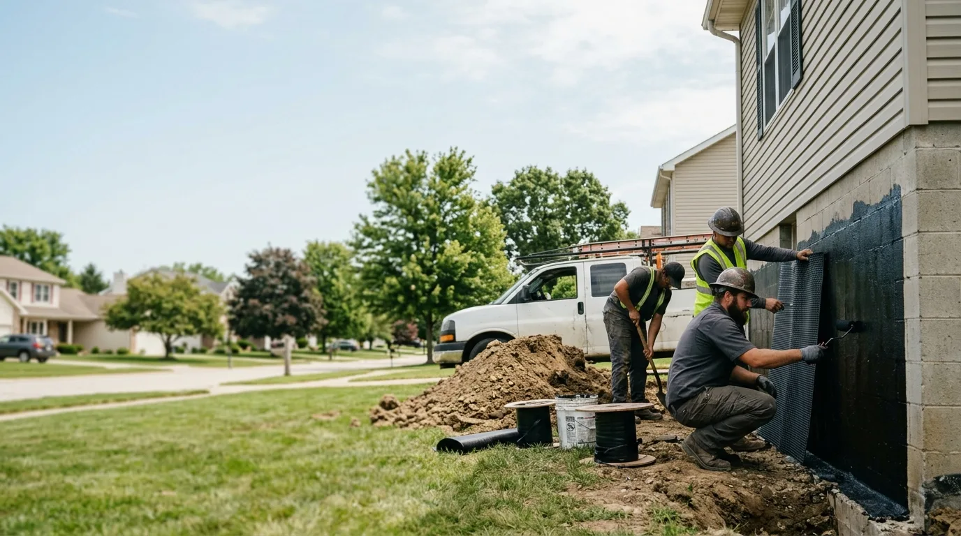 Basement Waterproofing in Carman, IL near me